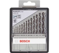 Набор сверл (13 шт.) по металлу HSS-G Robust Line Bosch 2607010537