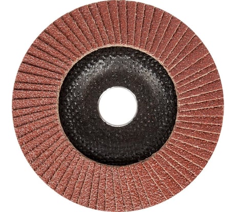Круг лепестковый торцевой, угловой, оксид алюминия 125х22.2 мм, P-60 ABRAFORM AF-FLAP-CN-125-P60-AO