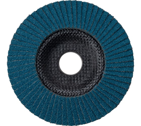 Круг лепестковый торцевой, прямой, цирконат 65% 125х22.2 мм, P-100 ABRAFORM AF-FLAP-FT-125-P100-ZR65