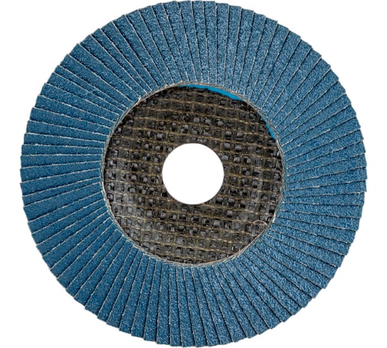 Круг лепестковый торцевой, прямой, цирконат 65% 125х22.2 мм, P-80 ABRAFORM AF-FLAP-FT-125-P80-ZR65