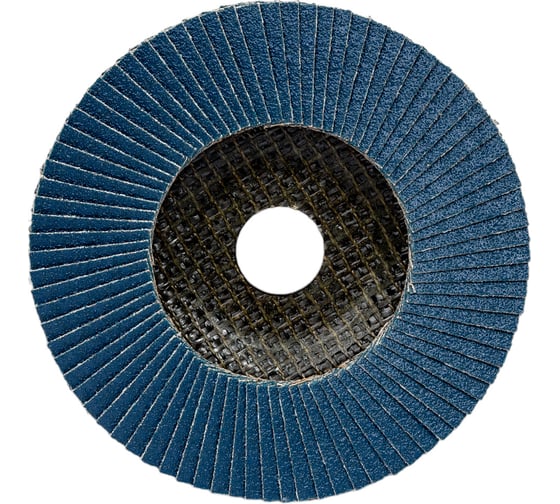 Круг лепестковый торцевой, прямой, цирконат 100% 125х22.2 мм, P-80 ABRAFORM AF-FLAP-FT-125-P80-ZR100
