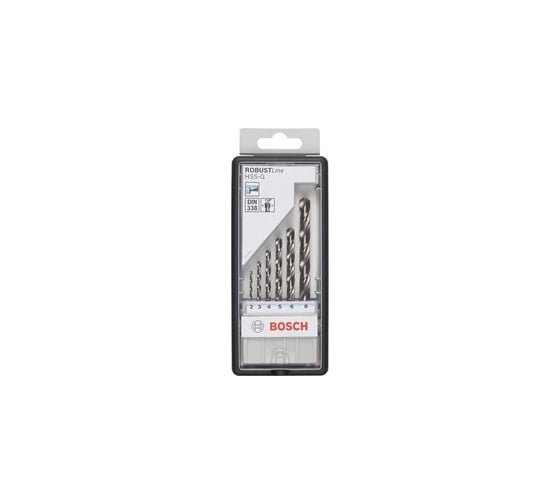 Набор сверл ROBUST LINE 6 шт. по металлу (2-8 мм) Bosch 2607010528 1