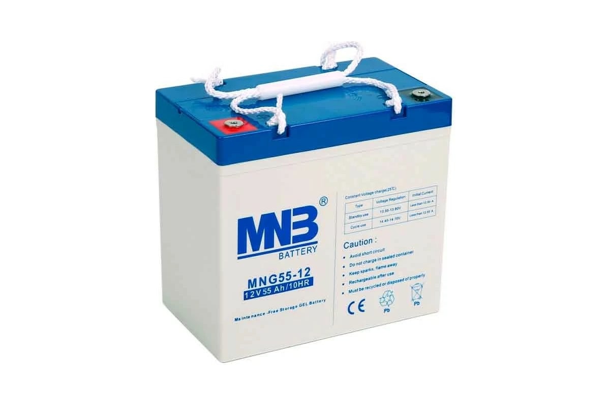 Аккумулятор для ИБП MNB MNG 55-12 (12В/55Ач)