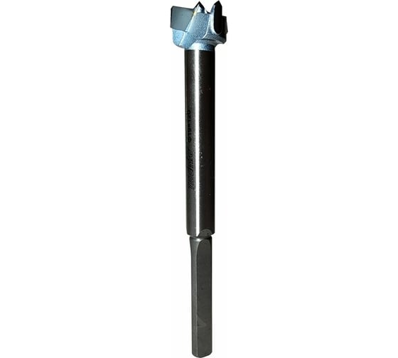 Сверло Форстнера Premium твердосплавное 19x10x120 мм, хвостовик 8 мм Tideway LC1709-19L 1