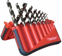 Набор сверл по металлу Р6М5 из 15 шт. Энкор 25215