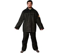 Цельноспилковый летний костюм сварщика ООО Комус КС30 черный, р. 52-54, рост 170-176 1445936