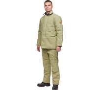 Брезентовый утепленный костюм сварщика ООО Комус хаки, р. 56-58, рост 170-176 1021402