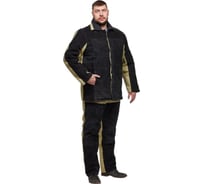 Утепленный костюм сварщика ООО Комус брезент-спилок, хаки/черный, р. 48-50, рост 170-176 1021420