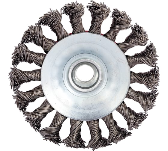 Щетка чашечая коническая, 100мм, вит. Пров. 0.5мм, до 12500ом Makita P-04494