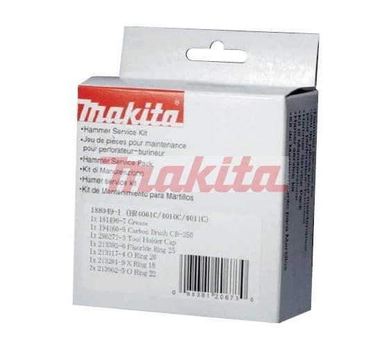 Ремонтный комплект (сальники, кольца, щетки, смазка) Makita 193606-2