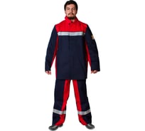 Костюм сварщика ООО Комус КС05 синий/красный, р. 48-50, рост 170-176 1538738