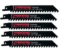 Полотно пильное по дереву 5 шт. 150 мм Makita P-04999