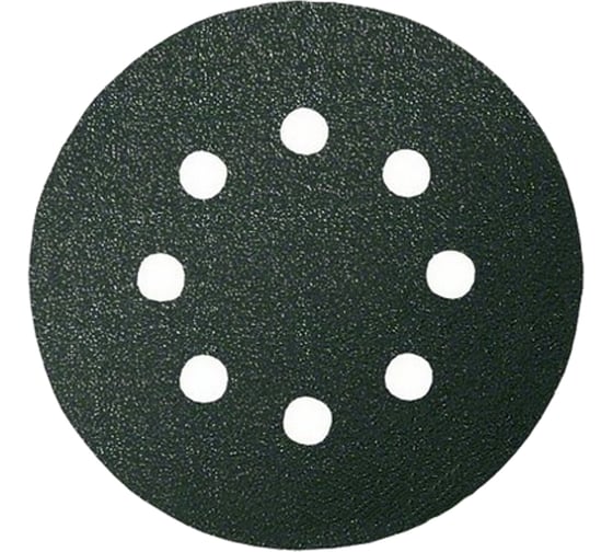 Лист шлифовальный липучка по камню (5 шт; 125 мм; 8 отв; К320) Bosch 2.608.605.120 1