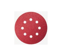 Шлифовальный лист липучка Bosch, 8отв,ф125мм,К80,50шт,дер,мет 2.608.605.078 148828