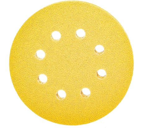 Круг шлифовальный по дереву, краске (6 шт; 125 мм; К60/120/240; 8 отверстий) Bosch 2.608.605.084