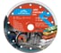 Диск алмазный Турбо 180 мм vertextools 04-180-6 4
