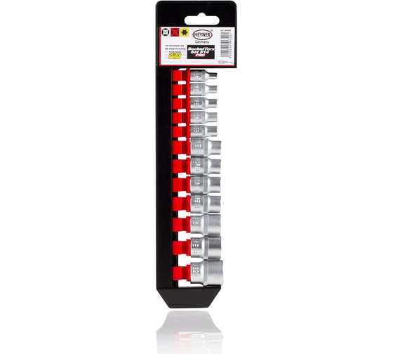 Набор головок TORX 12 шт, 3/8'', 1/4'' Heyner 443200