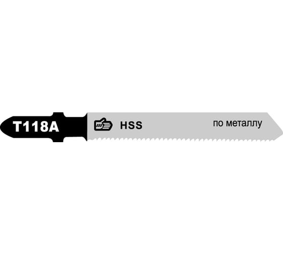 Полотно по металлу T118A 2 шт для электролобзика 888 6581010 1