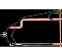 Пара консолей с электродами 500 мм BlueWeld 803164