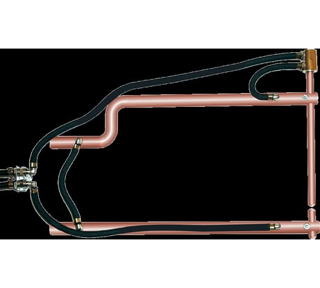 Пара консолей с электродами 500 мм BlueWeld 803164