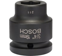 Торцовая головка 3/4" ударная 19 мм Bosch 1.608.556.005