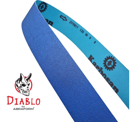 Лента шлифовальная абразивная для гриндера DIABLO (1 шт; 50x2000 мм; P150) ABRAFORM AD-SM-50-2000-150