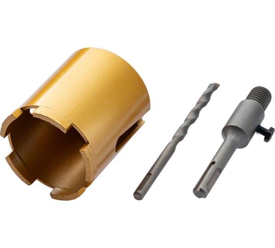 Коронка алмазная в сборе по армированному бетону и кирпичу 68 мм, SDS-Plus TORGWIN T920502