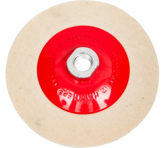 Диск полировальный Flex 227-024 PD M14 FL (125x12 мм фетр, с наклоном) для шлифмашин Hammer 62200