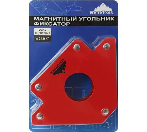 Магнитный уголок для сварки 45/90/135 градусов, 34.9 кг vertextools 45-90-135-34