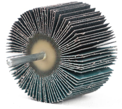 Круг лепестковый на оправке из шлифовальной шкурки 60x30x6 мм, Р40 Totflex 4631165904290