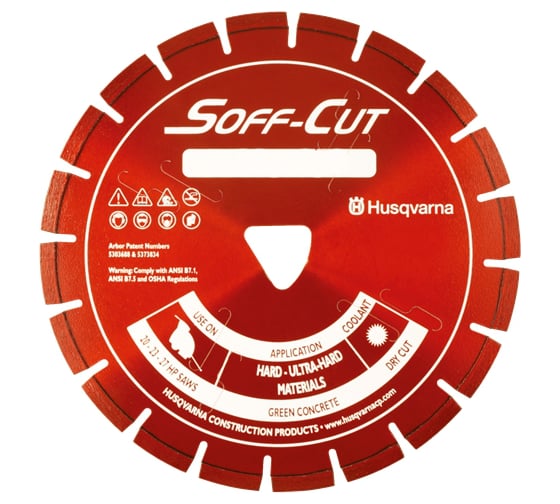 Диск XL6-3000 (152 мм; 40х2.4х7 мм) для бензинового резчика Soff-Cut 150 Husqvarna Construction 5427770-07 1