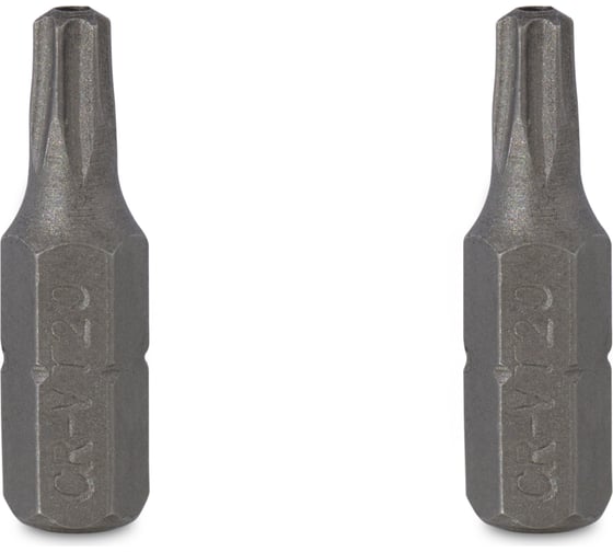 Биты магнитные Torx T20, 25 мм, 2 шт, cr-v VIRA 554143