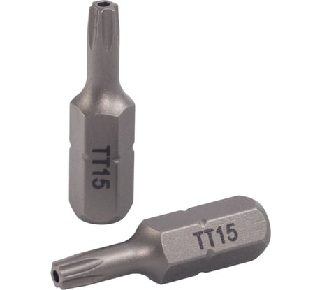 Биты магнитные VIRA CR-V TORX T15 25 мм 2 шт 554142