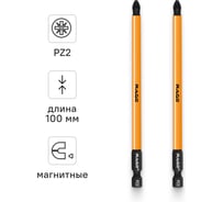 Биты RAGE By VIRA магнитные S2 PZ2 x 100 мм 2 шт 554137