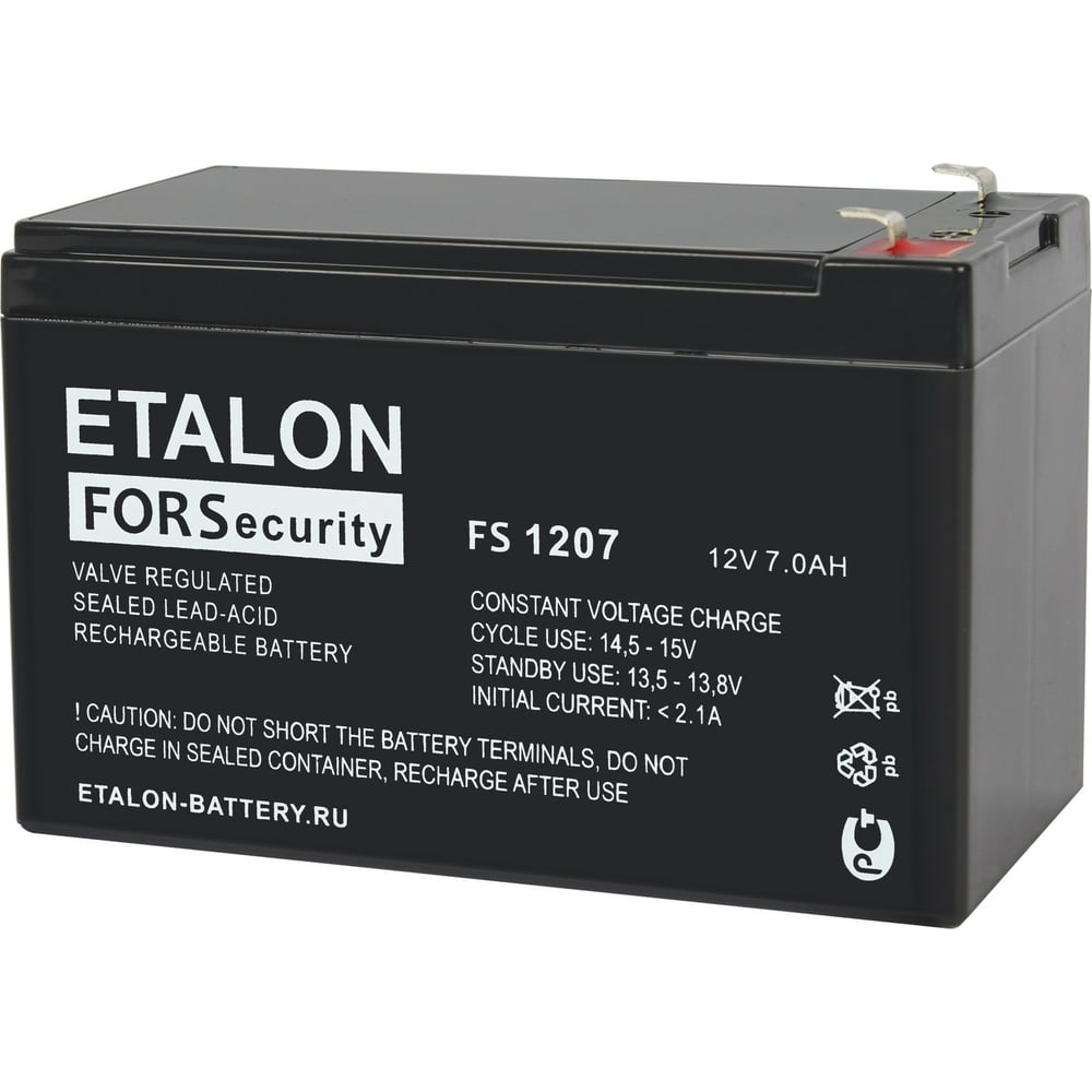 Аккумулятор etalon force 1207