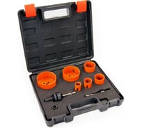 Набор биметаллических коронок LA-M3KKQ-9pcs 9 предметов Tideway 8952