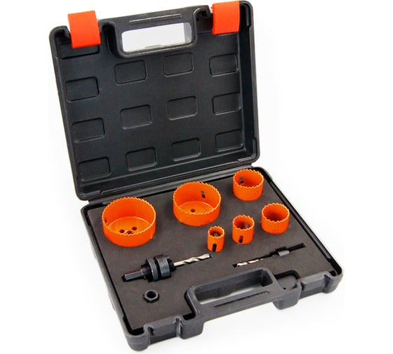 Набор биметаллических коронок LA-M3KKQ-9pcs 9 предметов Tideway 8952