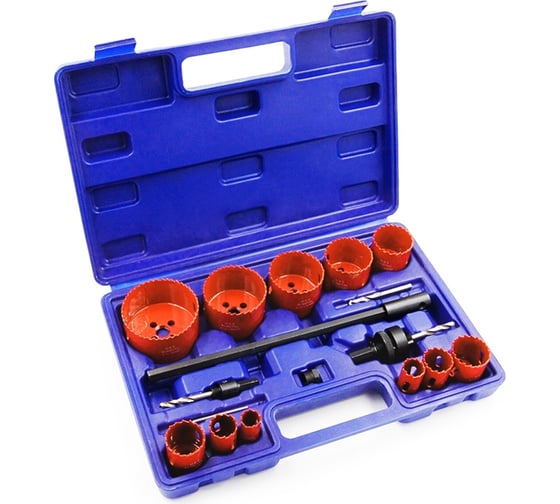 Набор биметаллических коронок LA-M3KKQ-17pcs 17 предметов Tideway 8951