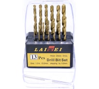 Набор сверл по металлу LA-MHZ-13 13 шт Tideway 8944