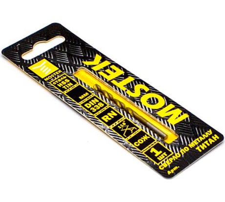 Сверло по металлу HSS-TiN 12х101х151 мм MosTek 1341120