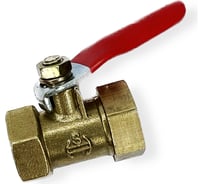 Краник шаровой латунный резьба внутренняя 3/8" ARMA BV F3/8-F3/8