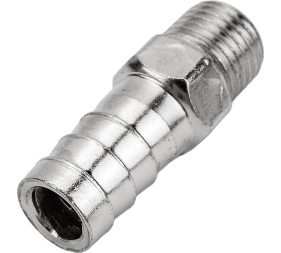 Штуцер с наружной резьбой 1/4" - елочка 12 мм ARMA M1/4-12