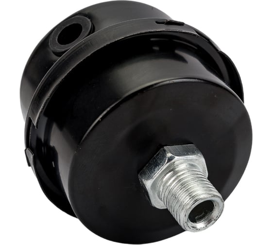 Фильтр воздушный 1/4", металл для малошумного компрессора Pegas pneumatic 6725