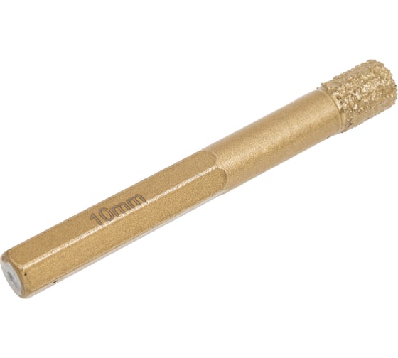 Коронка алмазная для плитки 10 мм, 6-гранный хвостовик PROJAHN 59810