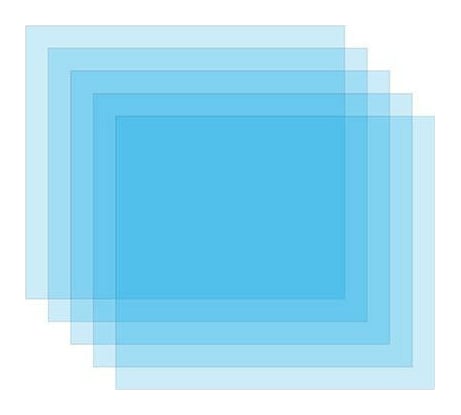 Стекло защитное внешнее 5 шт, 133x114 мм к маскам сварочным серии ASF800S SOLARIS WA-2484