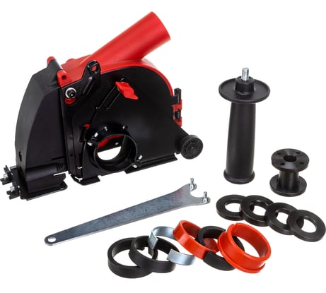 Кожух защитный с пылеотводом для угловой шлифмашины 125 мм WORTEX DS125D0018