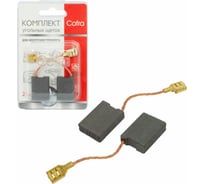 Комплект угольных щеток для электроинструмента Bosch (разъем "мама"), 6x16x22 мм, 2 шт COFRA SDB-34616