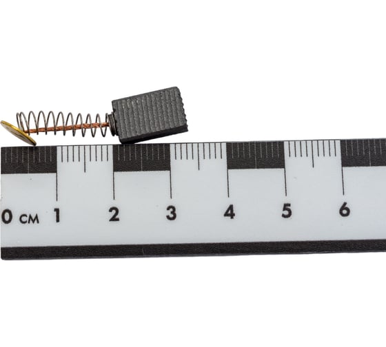 Комплект угольных щеток для электроинструмента Hammer (пружина, пятак), 5x8х12 мм, 2 шт COFRA SDH-34596