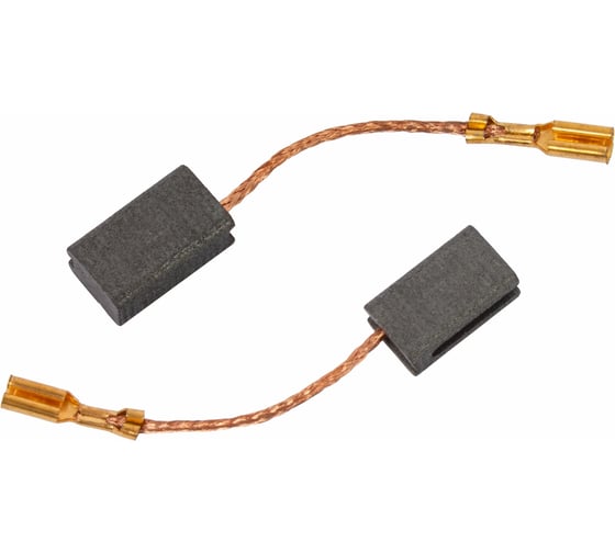 Комплект угольных щеток для электроинструмента Hammer (разъем "мама"), 6x8,5x15 мм, 2 шт COFRA SDH-34636