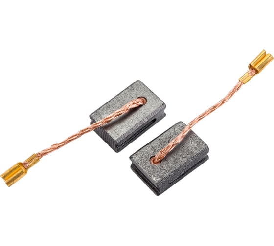 Комплект угольных щеток для электроинструмента Hammer (разъем "мама"), 6x11x16.5 мм, 2 шт COFRA SDH-34628